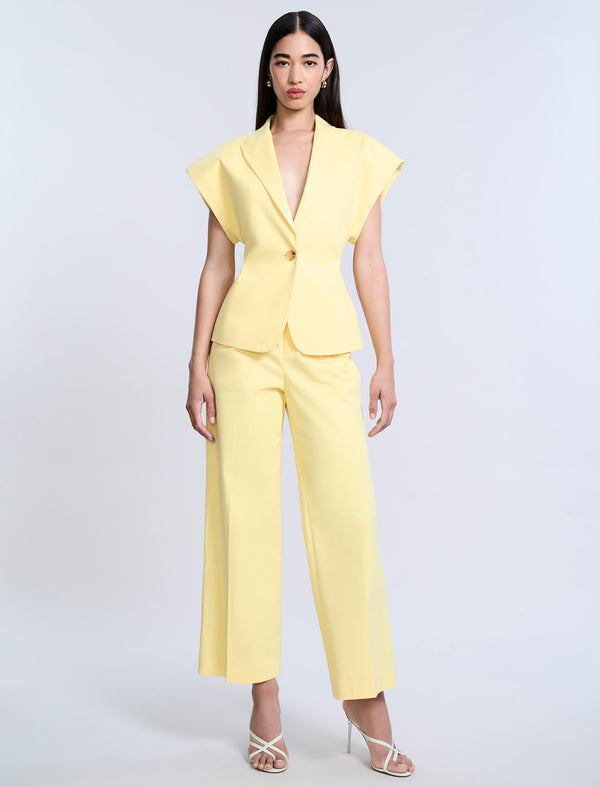 Bcbgeneration Twill Vest Camomile