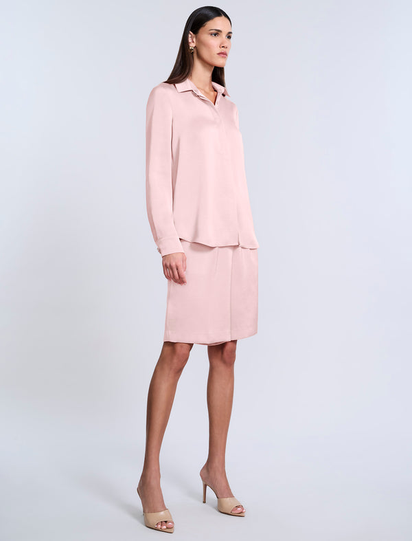 Bcbgeneration Washed Relaxed Button Down Blossom