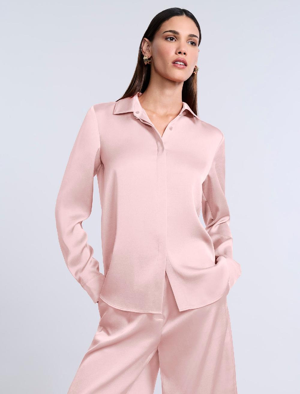 bcbgeneration Washed Relaxed Button Down Blossom