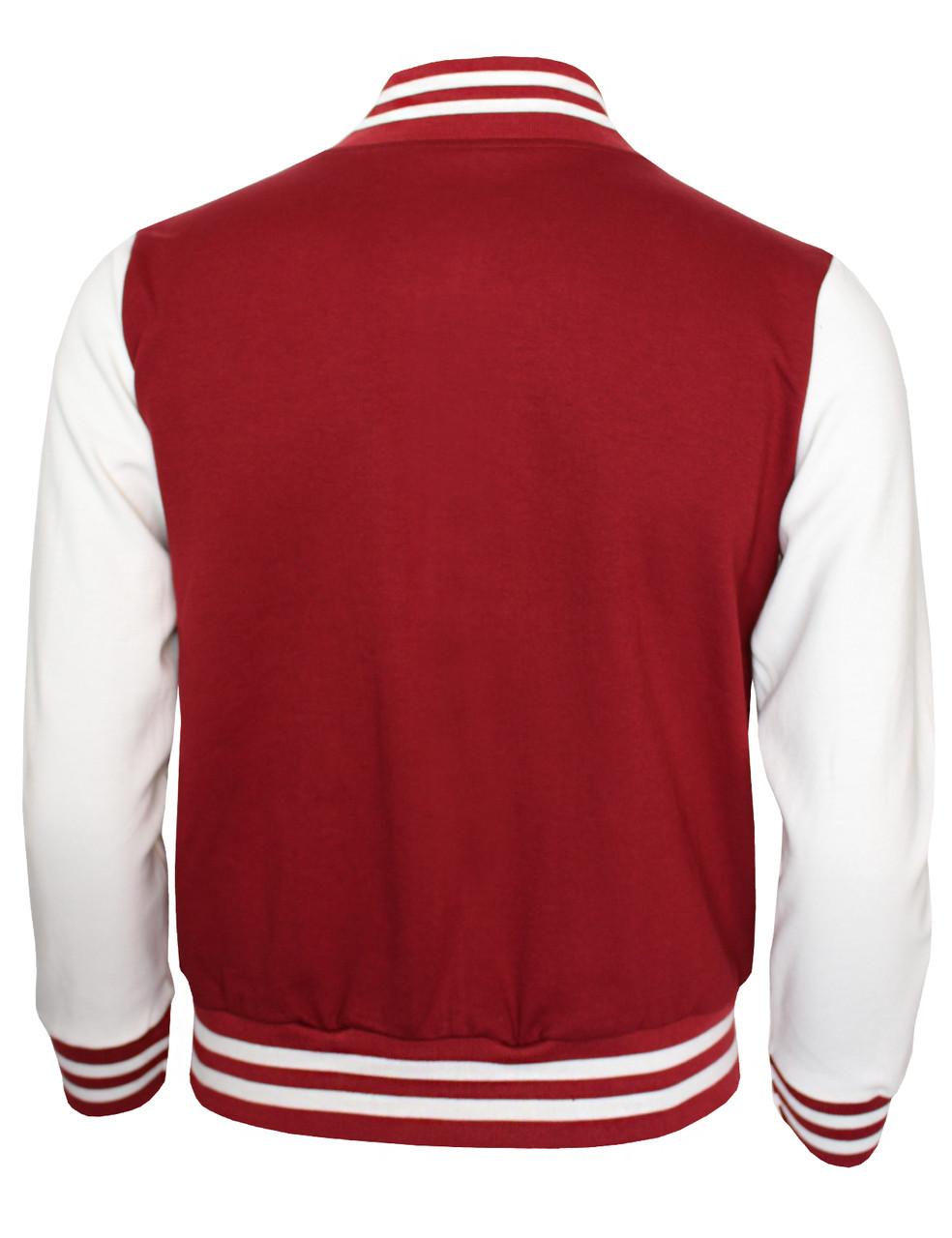 Bcpolo Baseball Jacket Varsity Jacket Letterman Jacket-Unisex Black