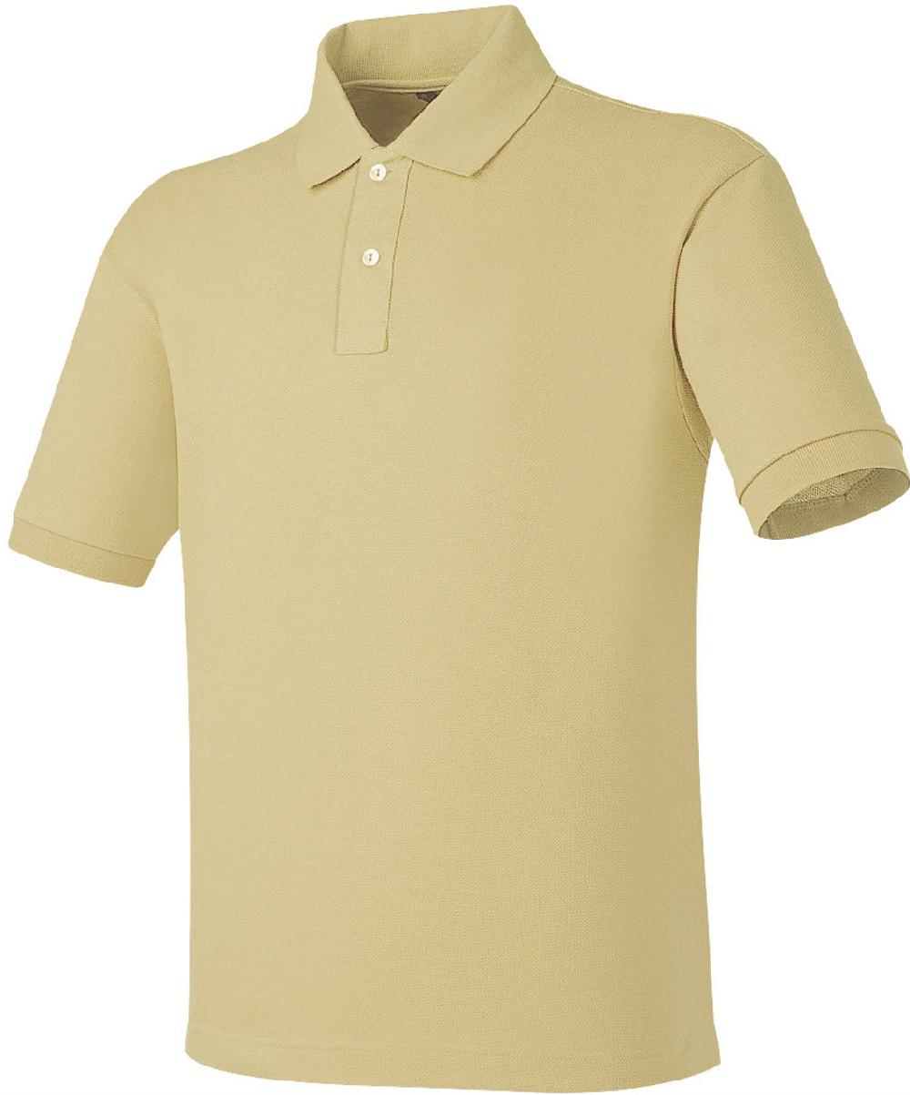bcpolo Beige Cotton P.K Polo shirt side placket