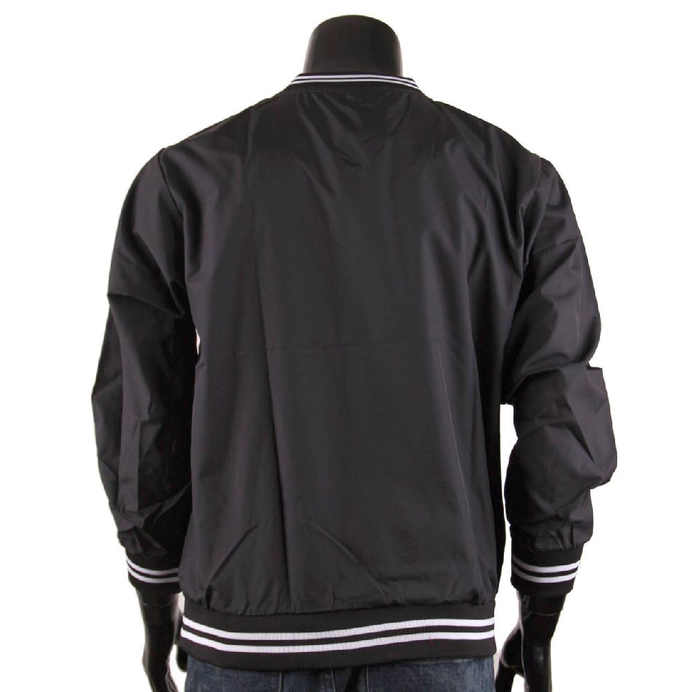 Bcpolo BCPOLO Black Windbreaker Pull Over V-Neck Long Sleeve