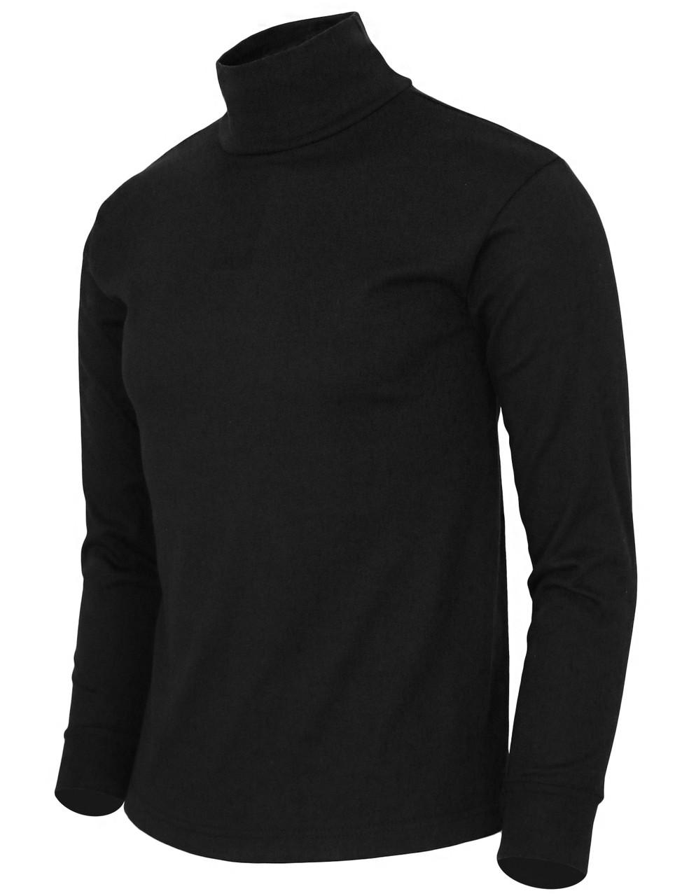 bcpolo Cotton Mock Neck Long Sleeves-Unisex