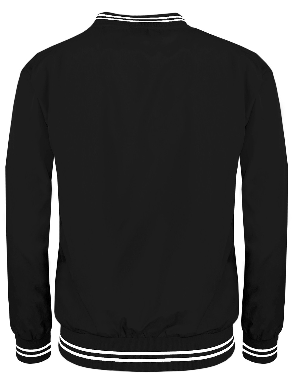 Bcpolo Long Sleeve Windbreaker Shirts-Unisex Black