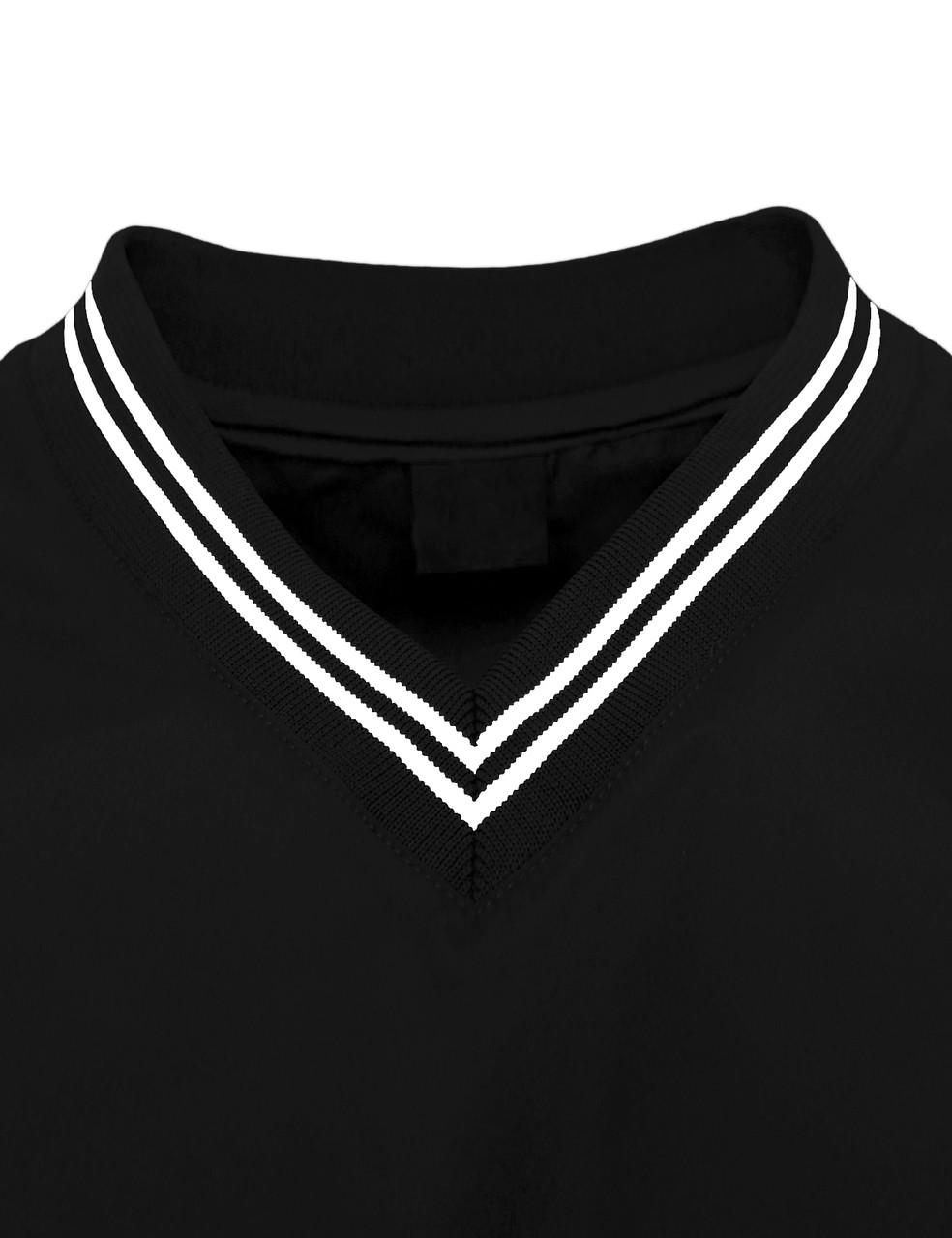 Bcpolo Long Sleeve Windbreaker Shirts-Unisex Black