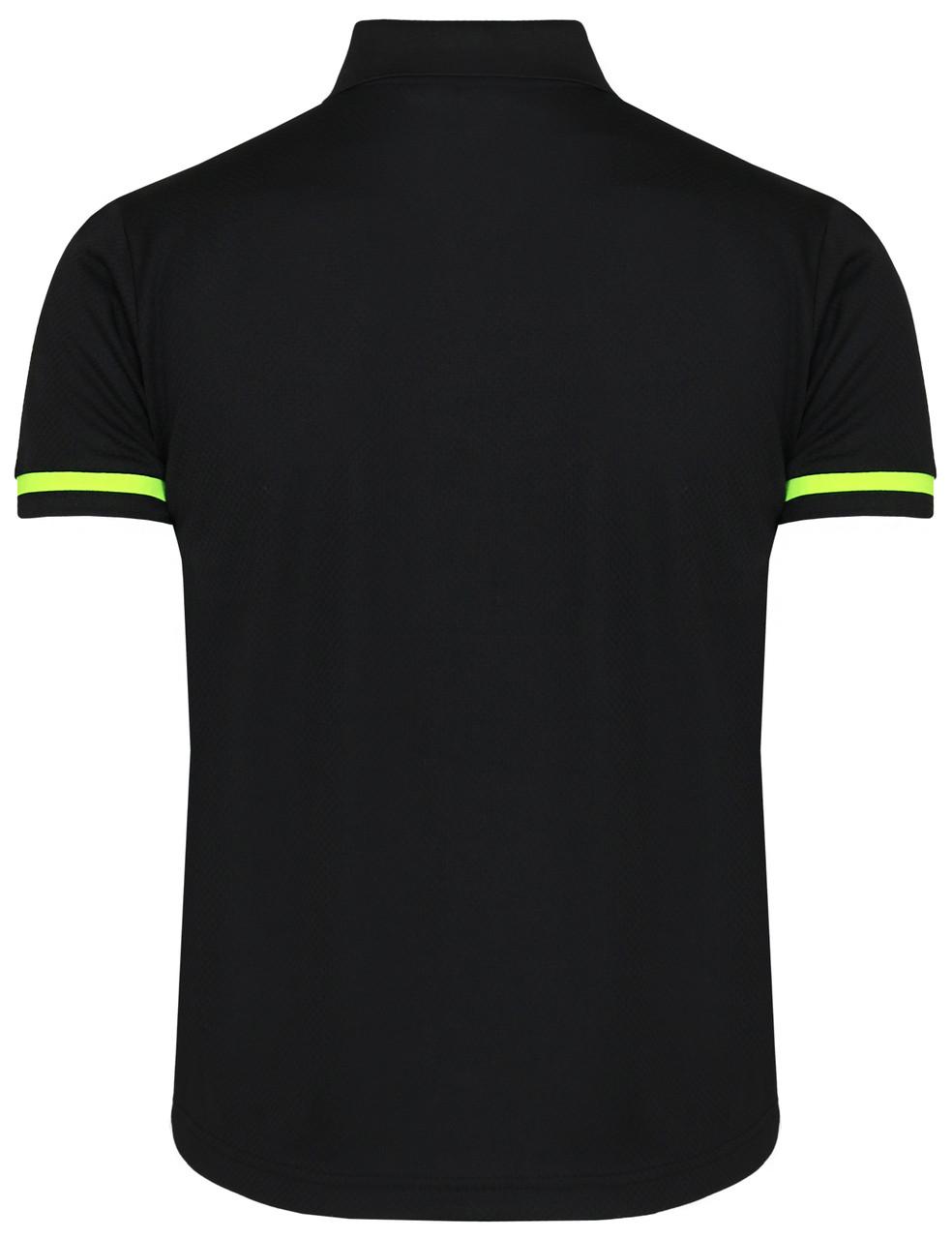 bcpolo Short Sleeve Point Polo Shirt-Unisex Black