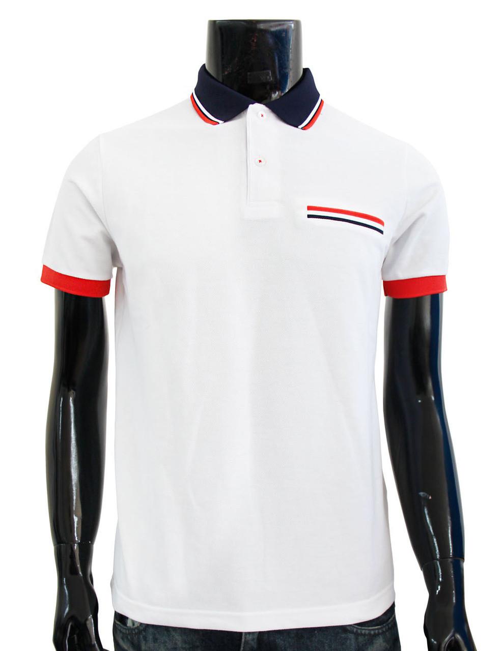Bcpolo BCPOLO Sportswear Solid White Polo Shirt Short Seeve Golfwear