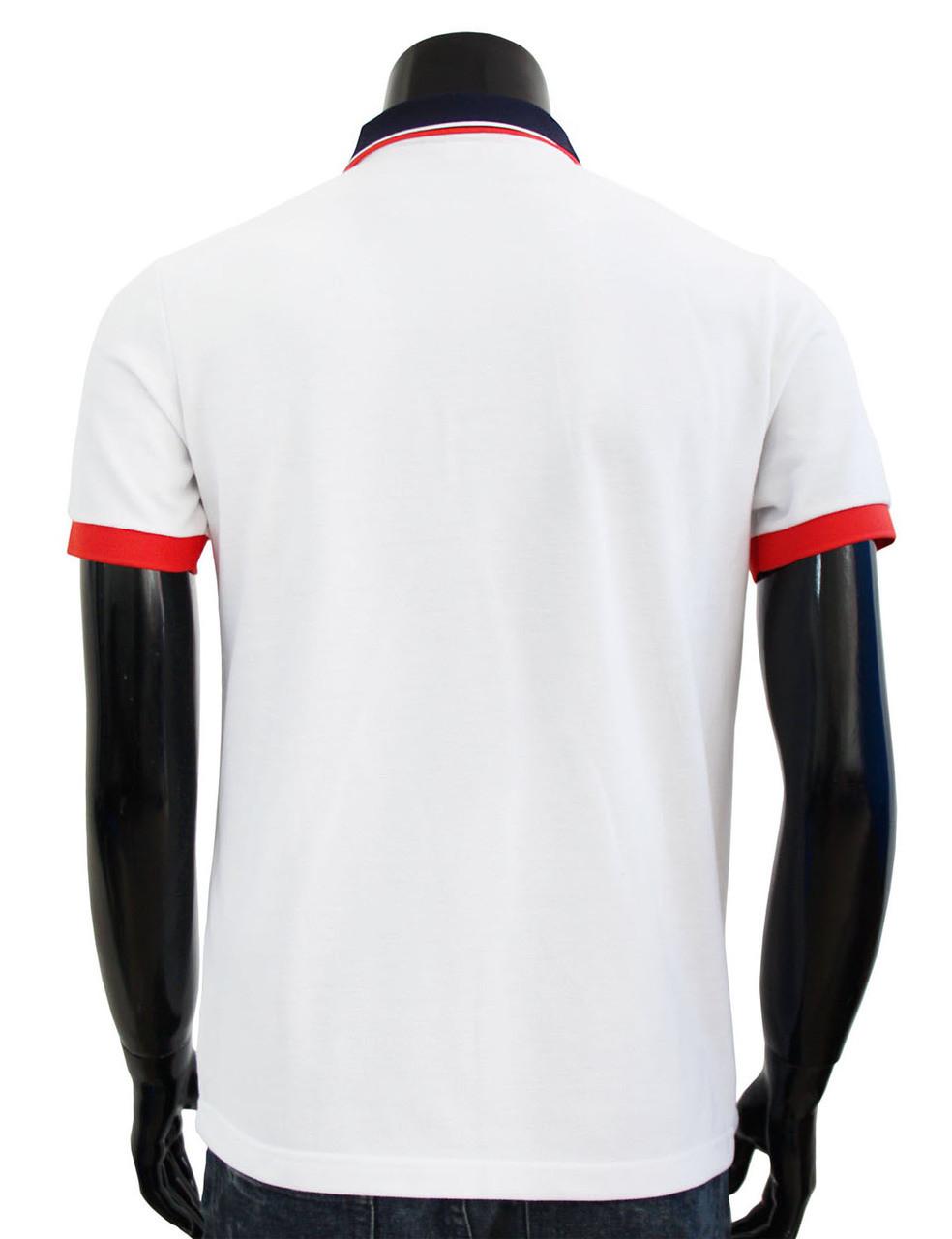 Bcpolo BCPOLO Sportswear Solid White Polo Shirt Short Seeve Golfwear
