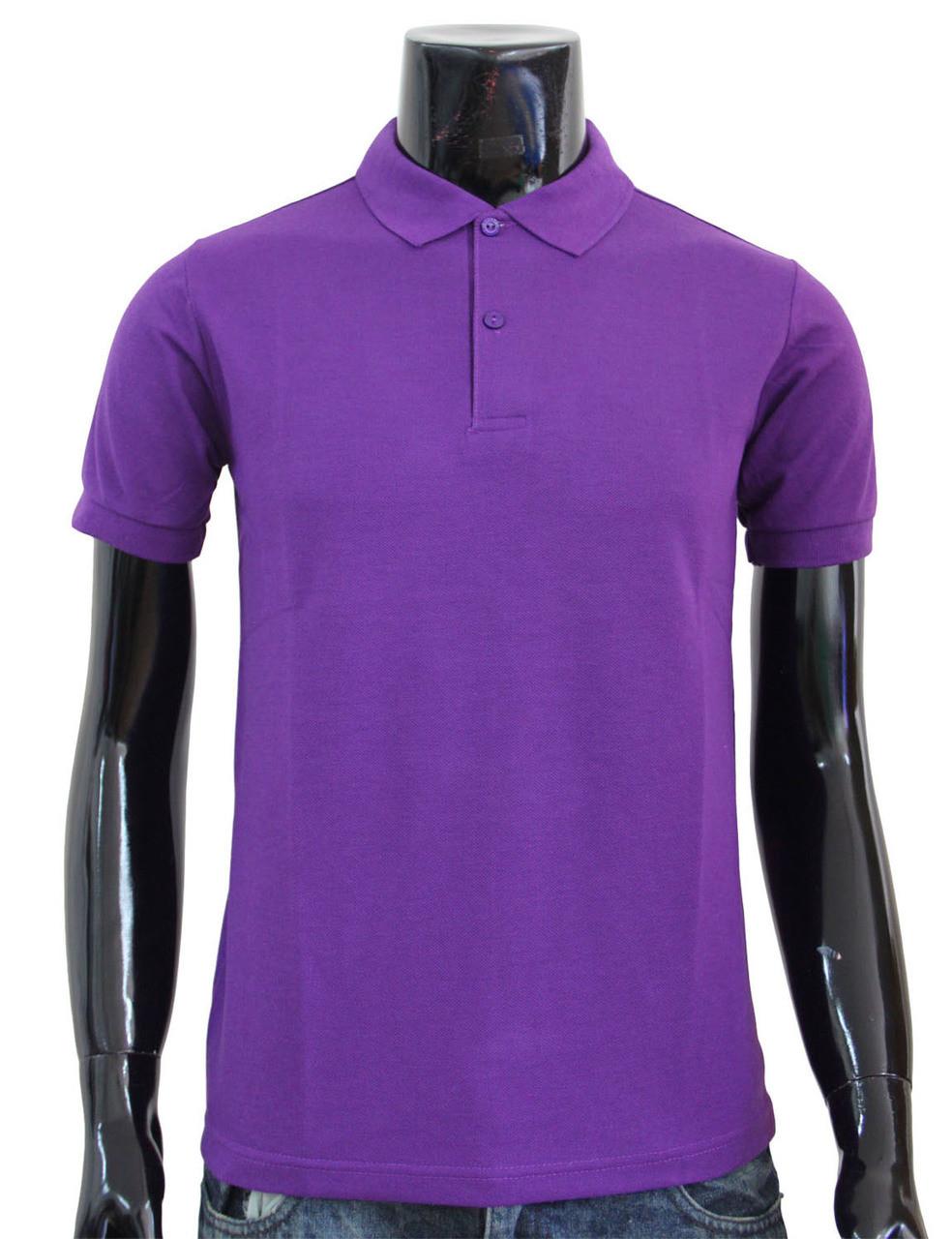 Bcpolo CASUAL SHORT SLEEVE POLO SHIRT BASIC GOLF WEAR/ PURPLE