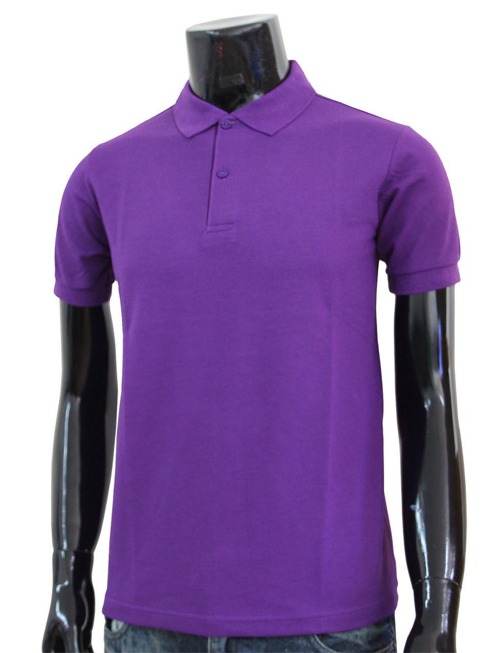 Bcpolo CASUAL SHORT SLEEVE POLO SHIRT BASIC GOLF WEAR/ PURPLE