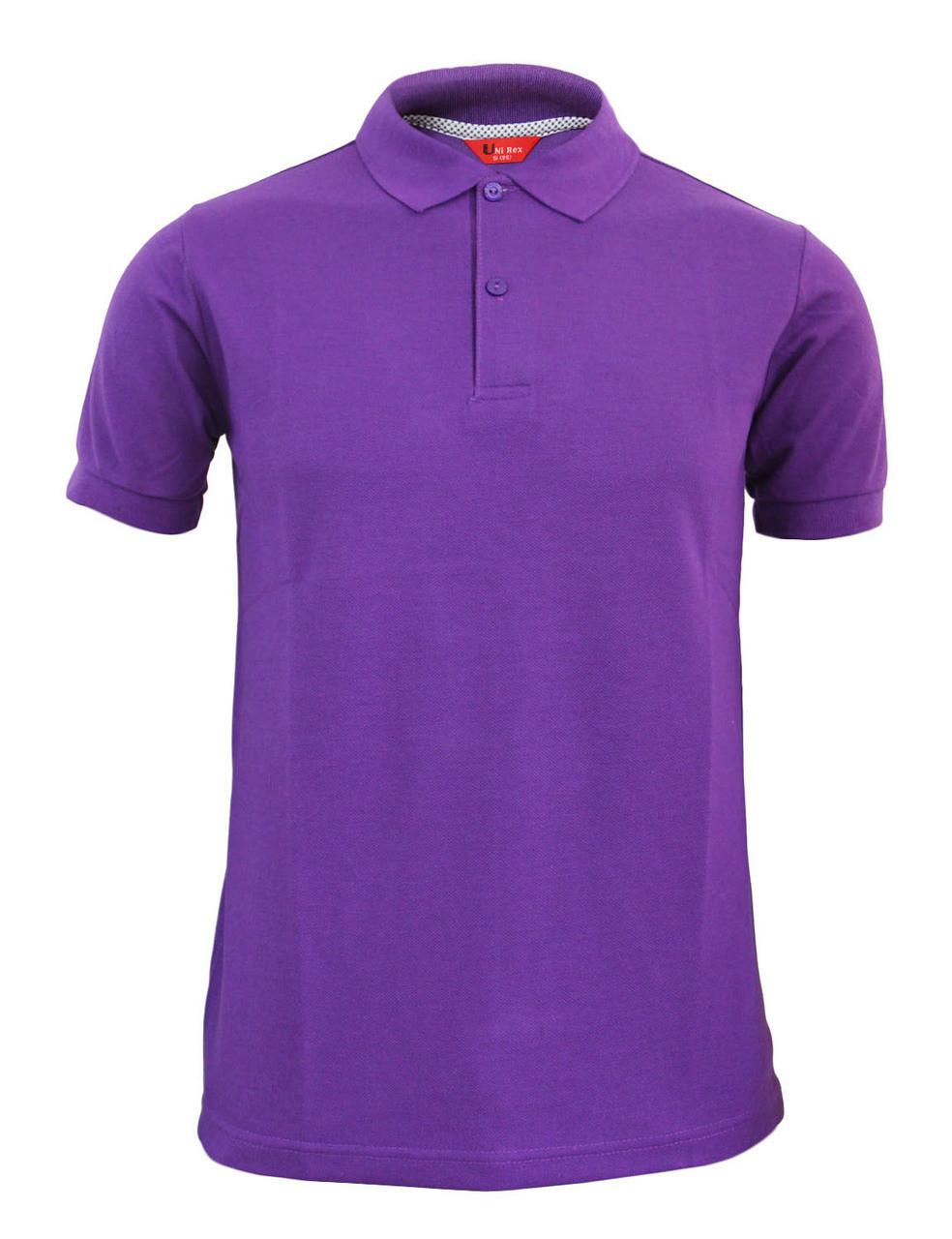 bcpolo CASUAL SHORT SLEEVE POLO SHIRT BASIC GOLF WEAR/ PURPLE