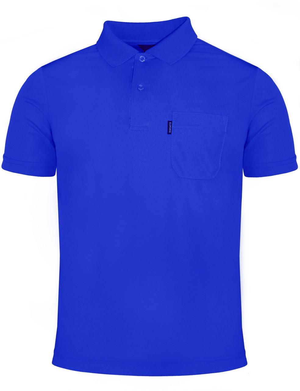 Bcpolo Deep-Blue Polo Basic T-shirt Short Sleeves Solid Shirt