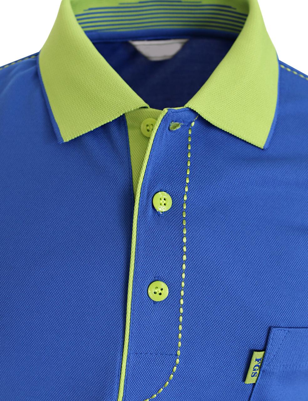 Bcpolo Long Sleeve Dri Fit Stitch Point Polo Shirt-Unisex Black