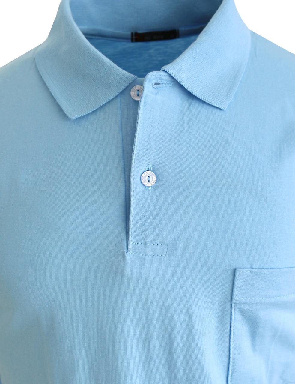 Bcpolo Short Sleeve Cotton Solid Polo Shirts-Unisex Black