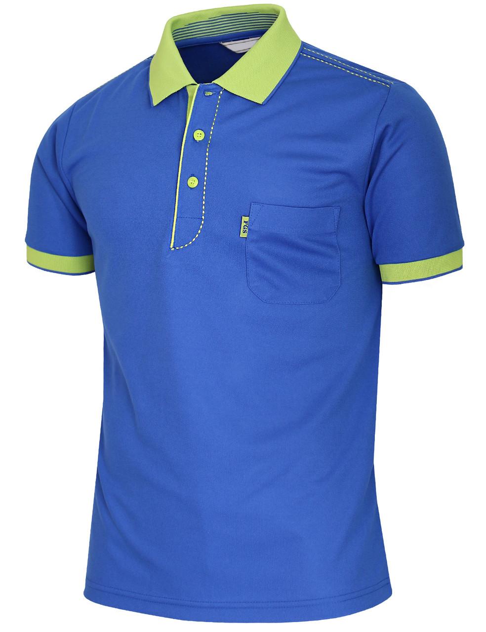 Bcpolo Short Sleeve Dri Fit Stitch Point Polo Shirt-Unisex Black