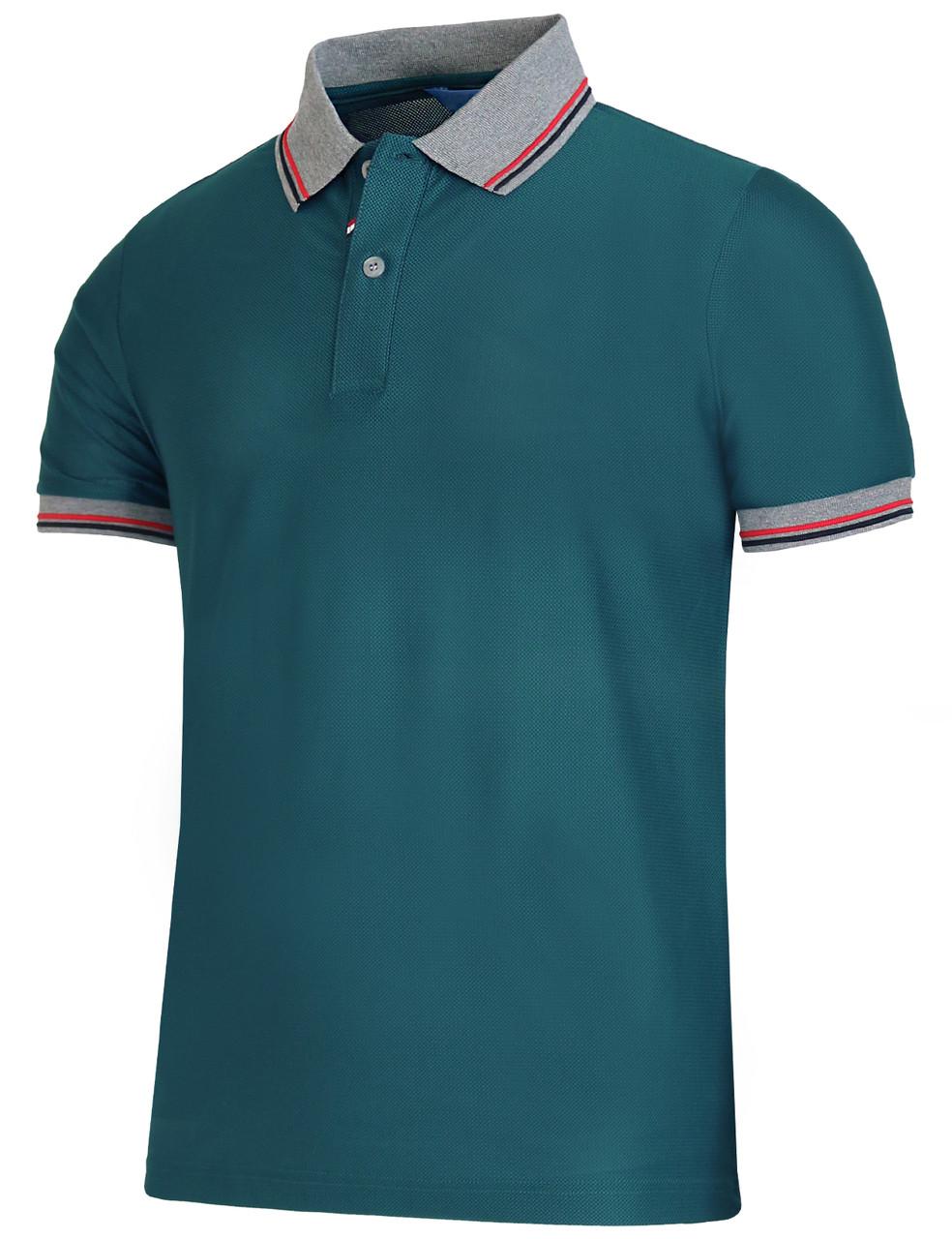 bcpolo Short Sleeve Melange Polo shirt-Unisex Black