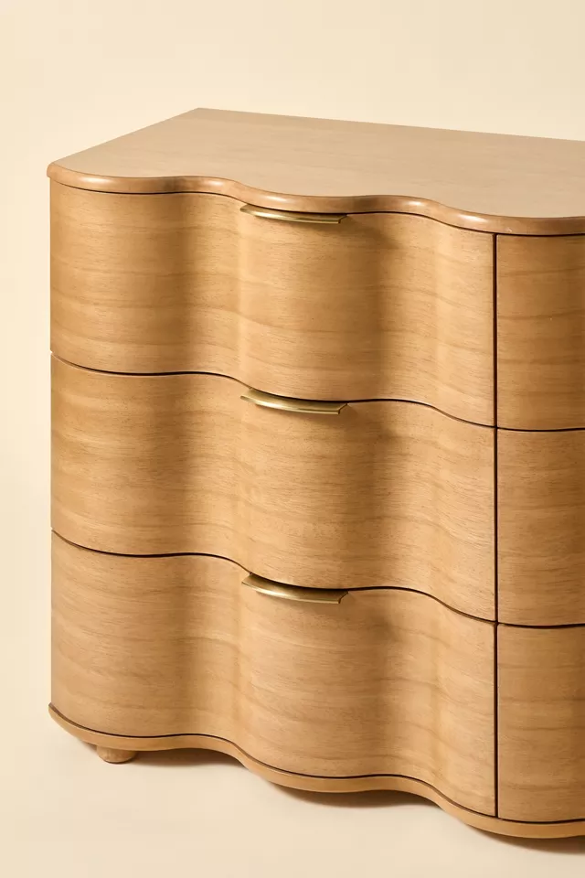 Bdg Urban Outfitters Aria 6-Drawer Short Squiggle Dresser