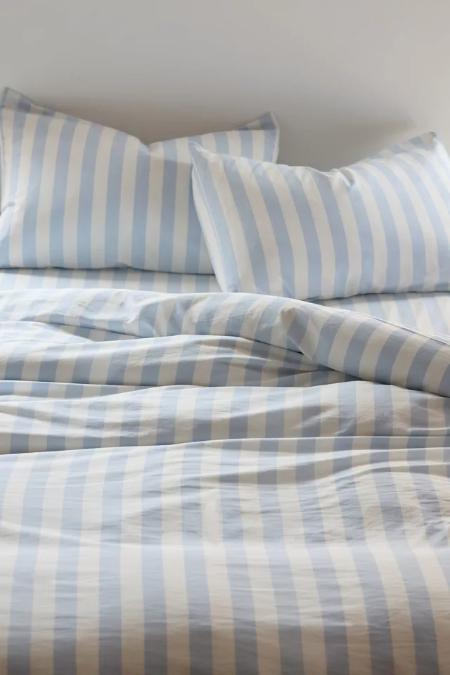 Bdg Urban Outfitters Awning Striped Patterned Duvet Cover Set