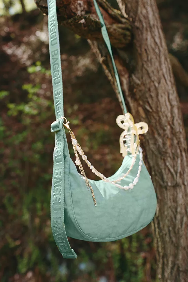 bdg urban outfitters BAGGU Small Nylon Crescent Bag