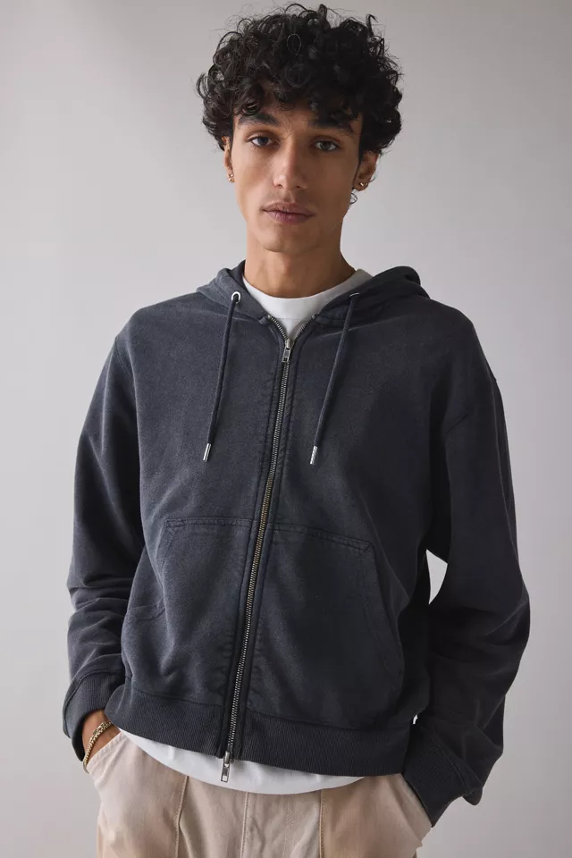 Bdg Urban Outfitters BDG Bonfire Graphic Full Zip Hoodie Sweatshirt