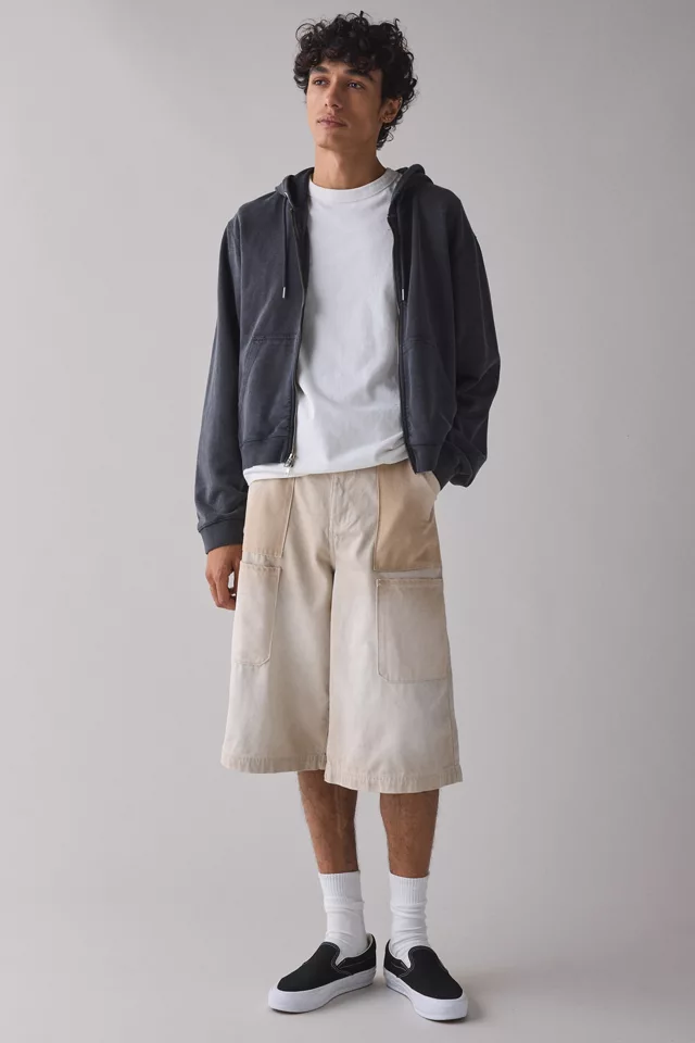 Bdg Urban Outfitters BDG Bonfire Graphic Full Zip Hoodie Sweatshirt