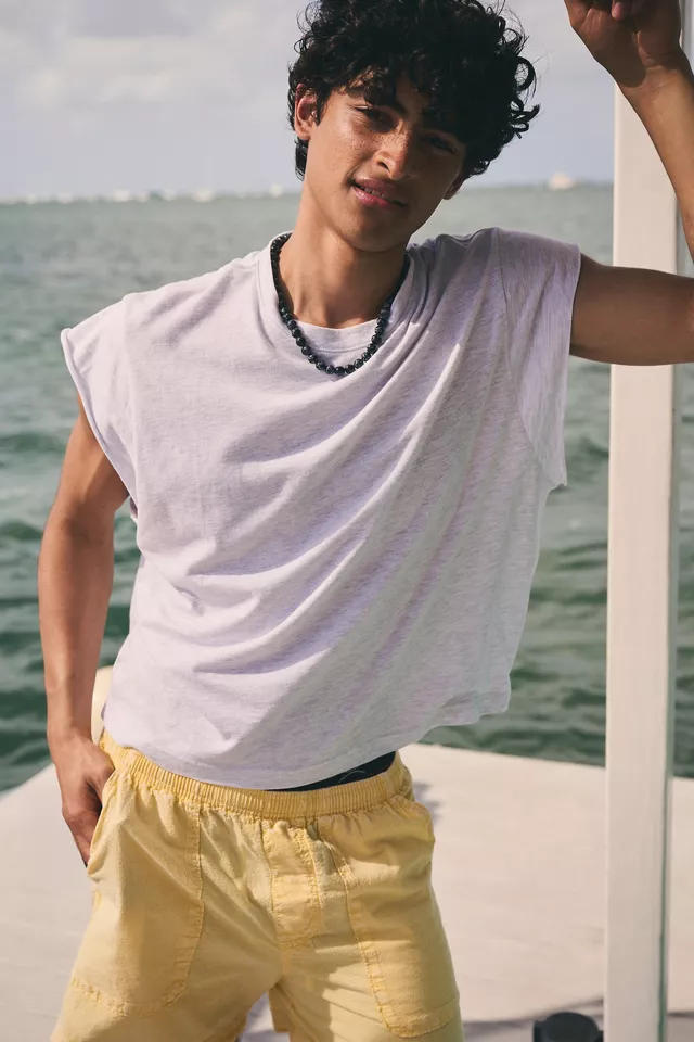 Bdg Urban Outfitters BDG Grayson Solid Cutoff Muscle Tank