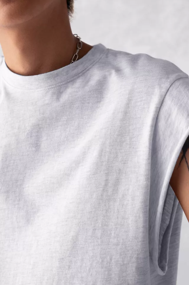 Bdg Urban Outfitters BDG Grayson Solid Cutoff Muscle Tank