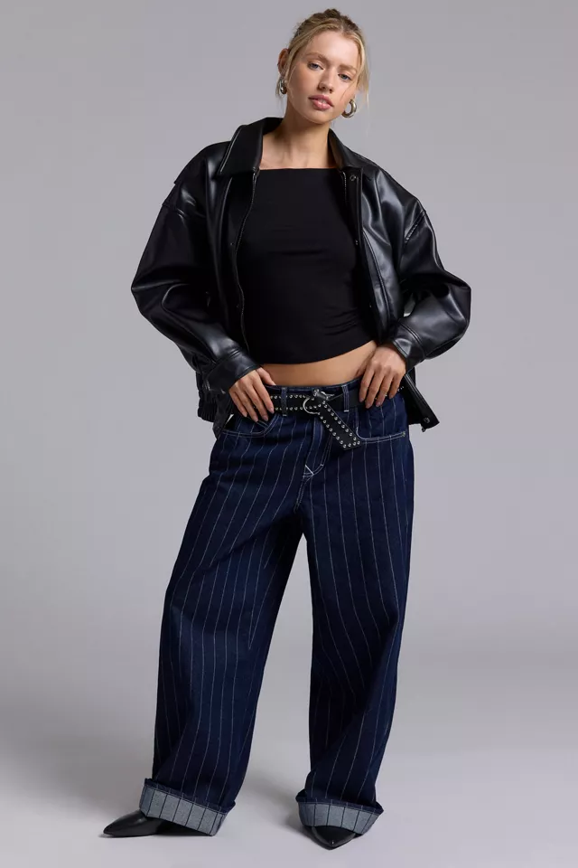 bdg urban outfitters BDG Jaya Printed Baggy Boyfriend Jean