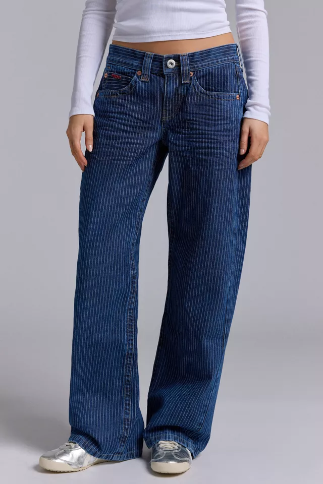 bdg urban outfitters BDG Kayla Printed Low-Rise Jean