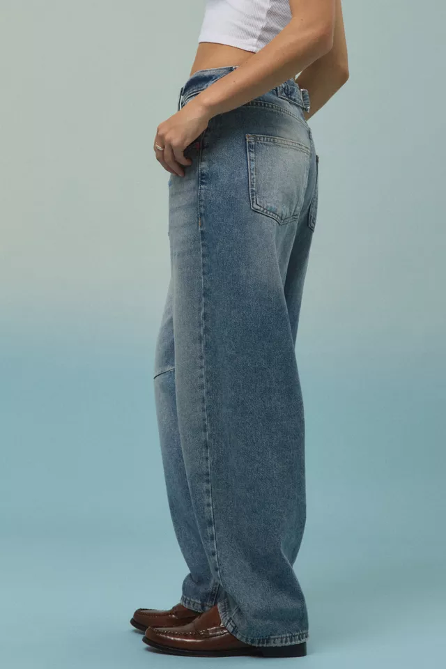 Bdg Urban Outfitters BDG Logan Buckle Baggy Barrel Jean