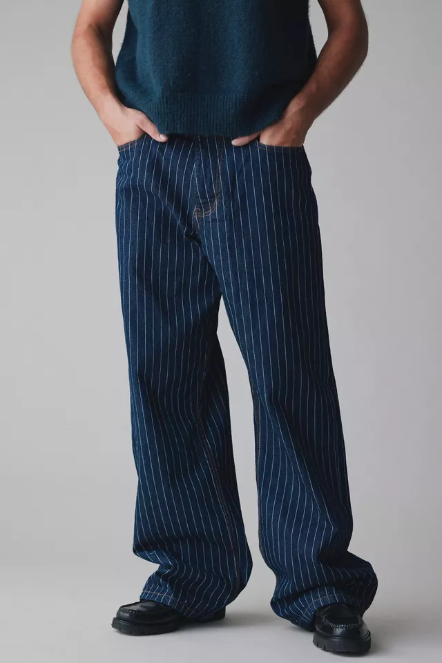 Bdg Urban Outfitters BDG Nitro Pinstripe Baggy Fit Jean