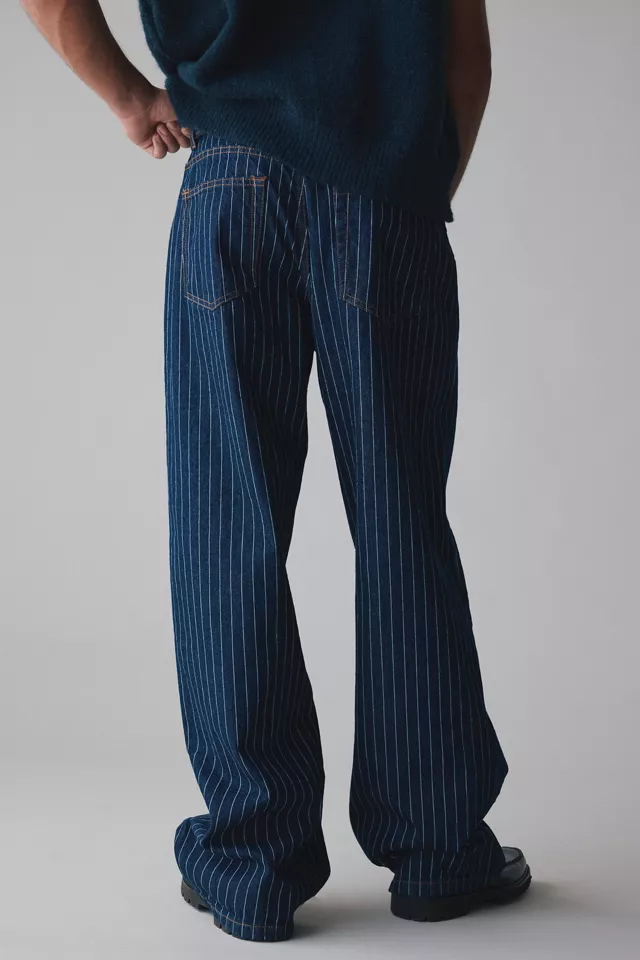 Bdg Urban Outfitters BDG Nitro Pinstripe Baggy Fit Jean