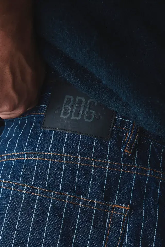 Bdg Urban Outfitters BDG Nitro Pinstripe Baggy Fit Jean