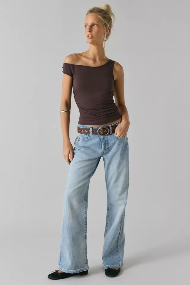 bdg urban outfitters BDG Teo Relaxed Low-Rise Bootcut Jean