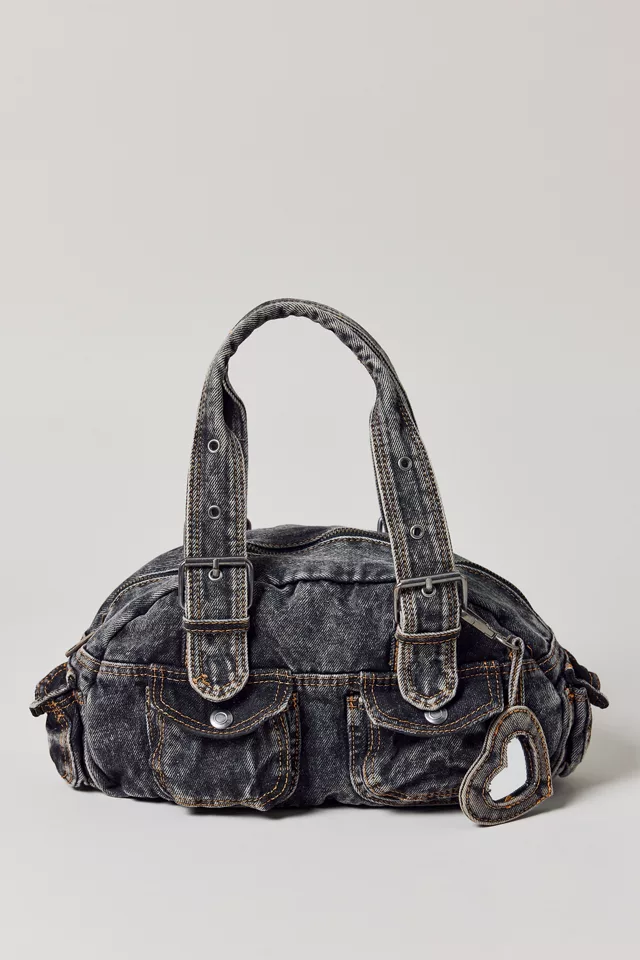 bdg urban outfitters BDG Denim Duffle Shoulder Bag