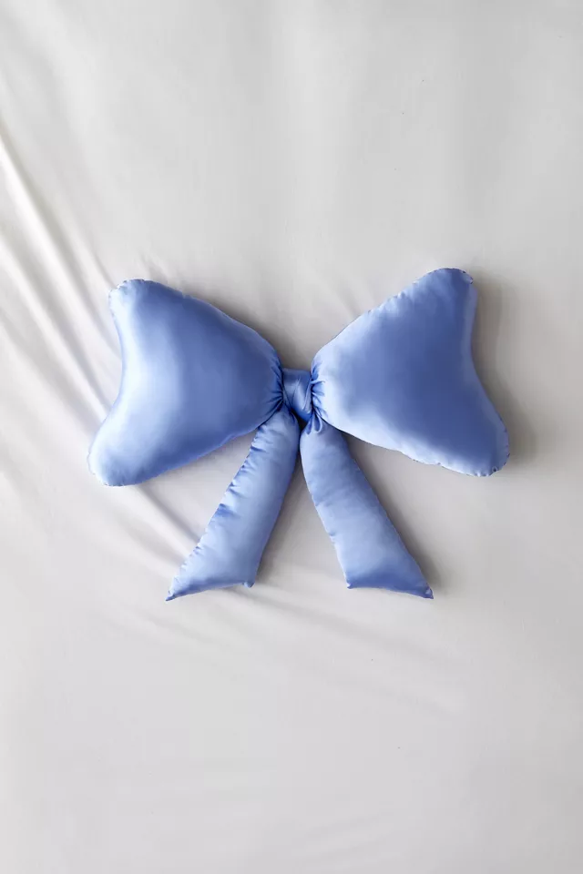 Bdg Urban Outfitters Big Bow Satin Throw Pillow