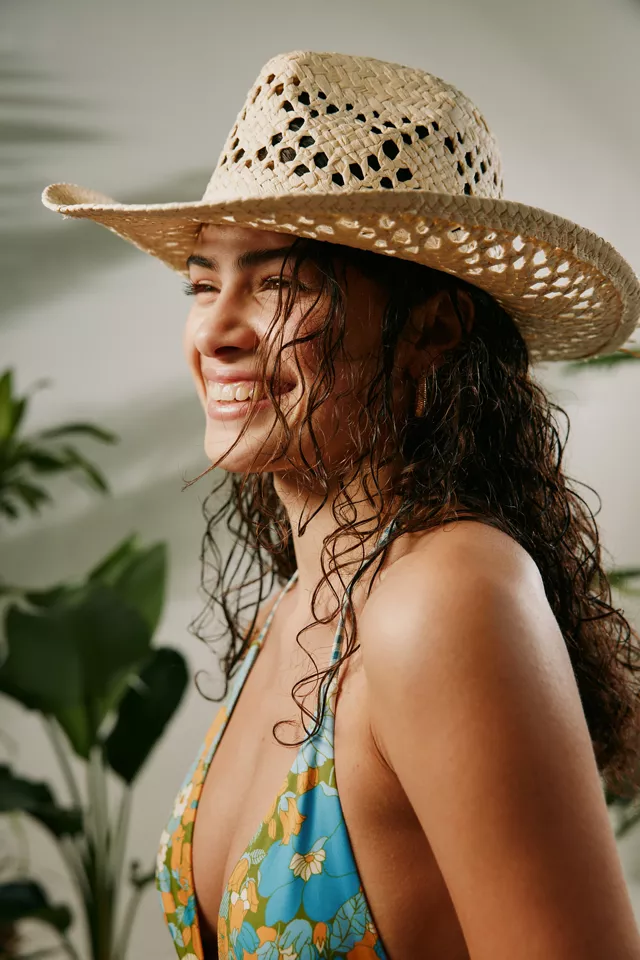 Bdg Urban Outfitters Dakota Straw Cowboy Hat