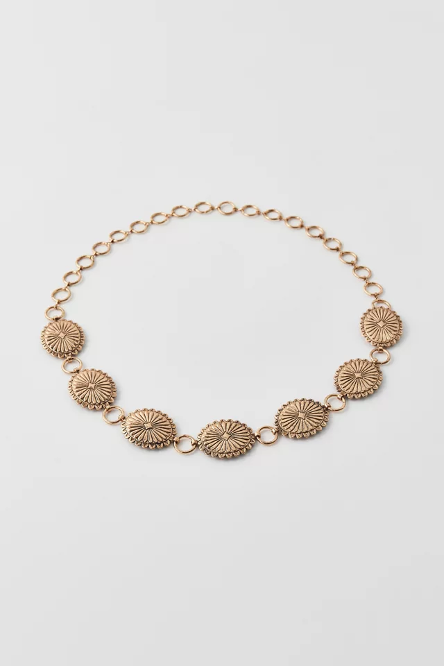 Bdg Urban Outfitters Embossed Chain Belt