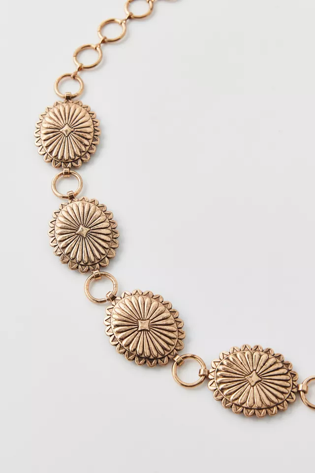 Bdg Urban Outfitters Embossed Chain Belt