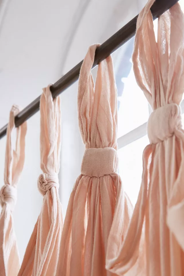 Bdg Urban Outfitters Knotted Window Curtain