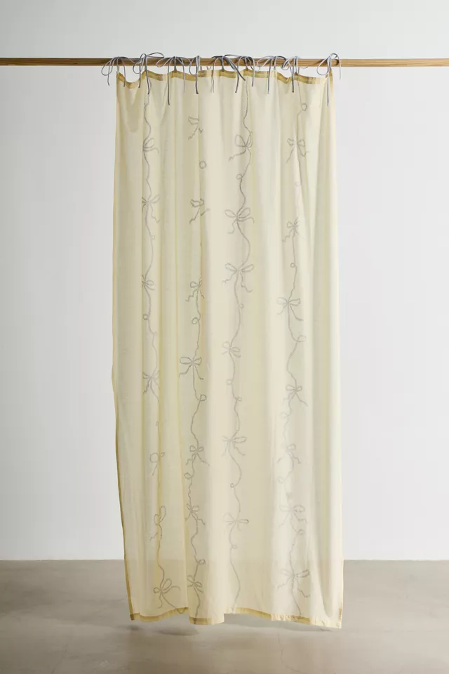 Bdg Urban Outfitters Lacey Bows Window Panel