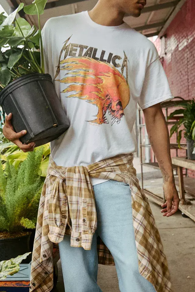 bdg urban outfitters Metallica Tour Graphic Tee