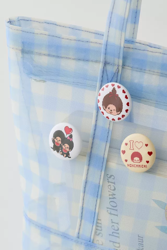 bdg urban outfitters Monchhichi Pin Set