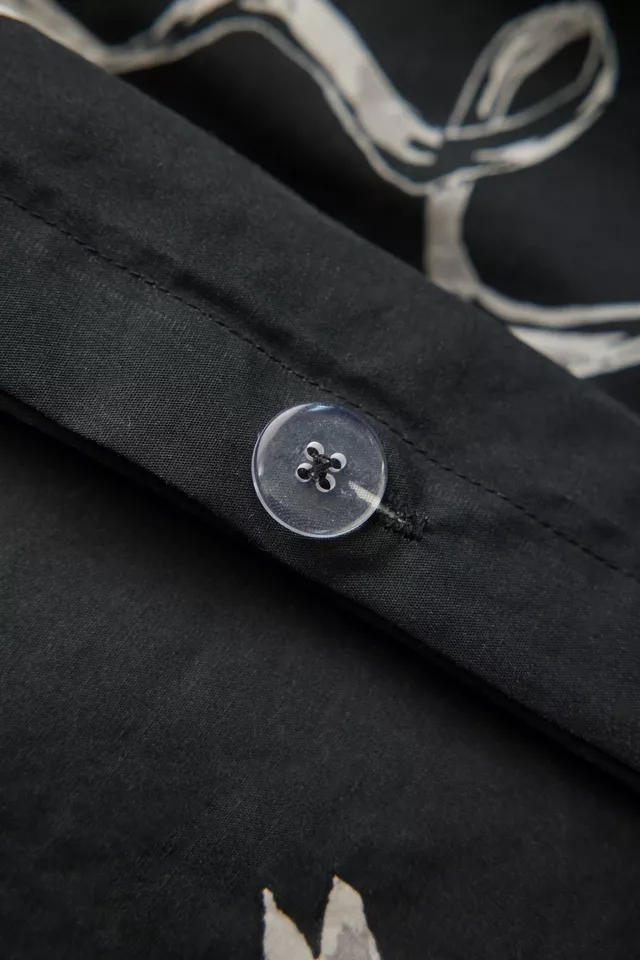 Bdg Urban Outfitters Painted Bows Duvet Cover Set