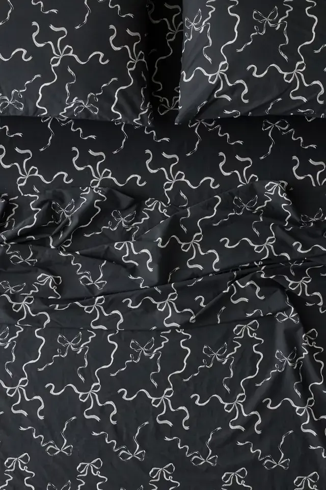 bdg urban outfitters Painted Bows Sheet Set
