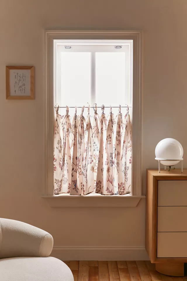 Bdg Urban Outfitters Printed Café Curtain - Set Of 2