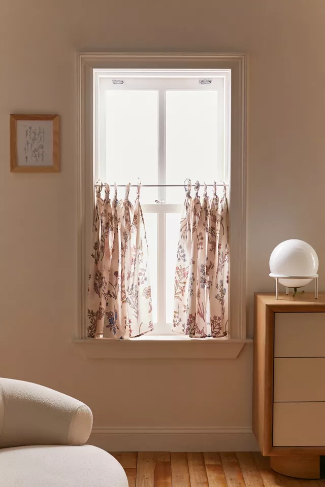 bdg urban outfitters Printed Café Curtain - Set Of 2