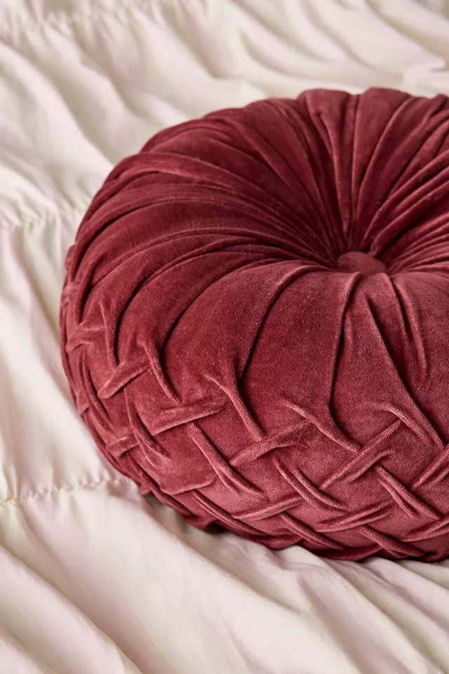 Bdg Urban Outfitters Round Pintuck Pillow