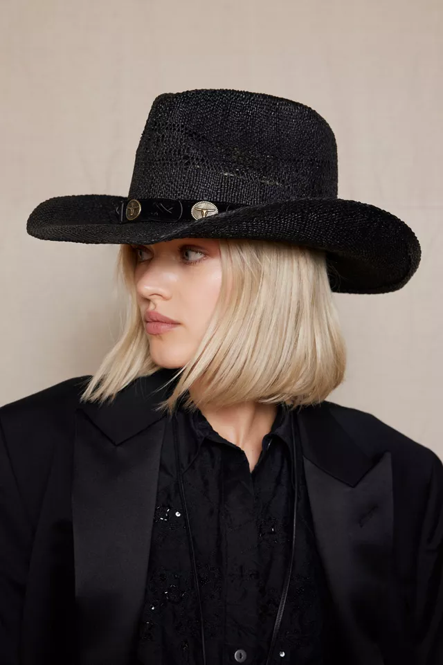 bdg urban outfitters Ryder Straw Cowboy Hat