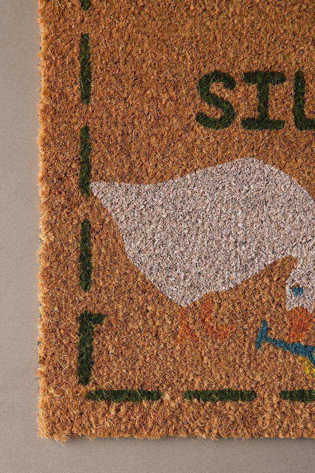 Bdg Urban Outfitters Silly Goose Coir Doormat